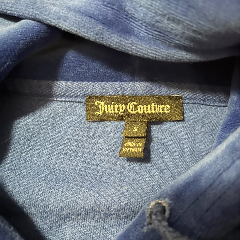 Juicy Couture Y2K Mcbling royal blue sweater - Picture 4 of 9